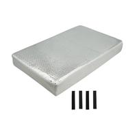 Isolant Ventilation Camping-Car - Éponge 35D 36x56x6.5cm | Isolation RV | Pare-Soleil Réfléchissant Étanche Pour Hublots Spécial Véhicule Camping Voyage Plein Air Protection Soleil