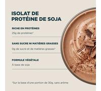 Isolat de protéine de soja - 900g - Chocolat Naturel