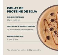 Isolat de protéine de soja - 900g - Iced Latte