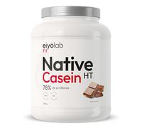 Isolate Caséine Micellaire Native | 24g de Protéines par Dose | Riche en BCAA | Protéines à Assimilation Lente | Idéal Sèche | Prise de Muscle | Faible en Calories | Saveur Chocolat | 750g | Eiyolab