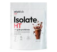 ISOLATE HT | Jusqu’à 90% de Protéines | Isolat de Protéine Breveté Lacprodan® | Riche en BCAA | Grass-Fed | Musculation Rapide & Sèche | Faible en Calories | Saveur Chocolat | 750g | Eiyolab