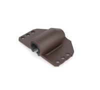 Isolate IT Système d'isolation pour microphone Lavalier avec Sorbothane (compatible avec Sony ECM-77B, Marron/noir)