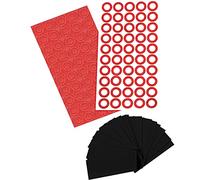ISOLATECH 100 pcs. Gaine thermorétractable en PVC coupée en morceaux de 72mm noir sans colle dimension plate 30mm(Ø19,1mm) 2:1 et isolateurs de batterie pour batteries 18650 sans inscription