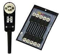 ISOLATECH 10pcs Douille GU10 avec boîte de jonction Ampoules LED à économie d'énergie (max.250V/2A) Ampoules Home Installation Encastrement Plafond Cuisine Salle de bains Socle Accessoires