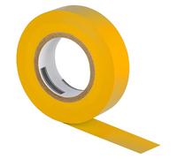 ISOLATECH 1pc Ruban isolant PVC Rouleau 19mm x 20 mètres jaune multicolore Set professionnel voiture voiture moteur fin étroit câble thermo résistant à la chaleur résistant au froid