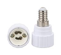 ISOLATECH 2pcs Adaptateur E14 Vers GU10 Blanc Max.250V/2A Céramique | Convertisseur LED, Pour Lampes Éco Et Ampoules, Résistant À La Chaleur, Socle En Céramique