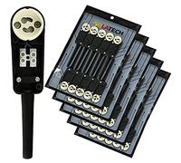 ISOLATECH 50pcs Douille GU10 avec boîte de jonction Ampoules LED à économie d'énergie (max.250V/2A) Ampoules Home Installation Encastrement Plafond Cuisine Salle de bains Socle Accessoires