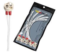 ISOLATECH 5pcs Douille universelle en céramique pour MR16 MR11 GU5.3 G4 culot de lampes LED à économie d'énergie (max.250V/2A) Luminaires Accueil Installation Salle de bains résistant à la chaleur