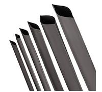 ISOLATECH Gaine Thermorétractable Ø10mm x 25m - Noir - Rapport de Rétraction 2:1 - Polyoléfine - Sans Adhésif - Résistante aux UV - Non Marquée - Isolation de Câbles & Connexions Soudées