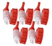 ISOLATECH SABEU Fluxx 5 pcs. Robinet de Vidange AH 23/61 HF - pour Bidons 5L et 10L - Filetage Extérieur DIN 61 (60,5mm) - Bec 23mm - Remplissage Propre et Sans Glouglou