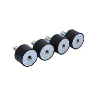 Isolateur antivibrations en caoutchouc M8 M6 de vibrations Fixe l'amortisseur Silentblock Bobbins bateau voiture pack 4(VD30*20 M8*23)-Silent Bloc 30X20