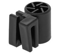 Isolateur complémentaire pour piquets ronds et ovales Kerbl (x25) Noir TU