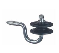 Isolateur d'angle isolateurs Clôture rotatif 25 Sacs 7 mm