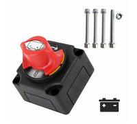 Isolateur de batterie 12-48 V - Coupe/Arrêt de batterie - Interrupteur de déconnexion pour bateau, voiture, petit yacht,