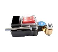 Isolateur de batterie de véhicule - Bouton de déconnexion d'alimentation 100 A, interrupteur de coupure électrique | Dispositif de contrôle du courant métallique, mécanisme de Protection de sécurité,