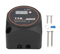 Isolateur de Batterie Intelligent Double DC 12V, 140A Étanche IP67, Sécurité Anti-Fuite avec Indicateur LED, pour ATV, UTV, RV, Véhicules tout-terrain, Camion, Camping-car, Motoculture.