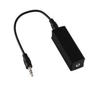 Isolateur de Bruit en Boucle de Terre avec câble Audio de 3.5mm, pour système Audio de Voiture, Haut-Parleur Domestique, éliminant Le Bruit de bourdonnement