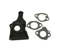 Isolateur de carburateur EX17 for Robin EX17 EX21 SP170 EX170, Adaptateur d'espacement en Caoutchouc, Jeu de Joints d'admission à Bride Pièces détachées