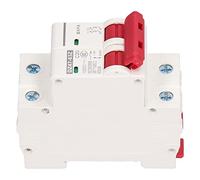 Isolateur de circuit CC, capacité coupure 6000 A, 1000 V, mini-disjoncteur 2P DZ47-63Z for système solaire photovoltaïque, communication for systèmes électriques