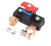 Isolateur de commutateur de déconnexion de batterie, for voiture, camion, Van, Terminal négatif coupé avec bouton, empêche la vidange de la batterie pendant(1pcs-golden)