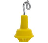 Isolateur de rechange pour piquet ovale en acier Kerbl (x25) Jaune TU
