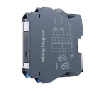 Isolateur de signal 4-20 mA à 0-10 V 0-5 V 1-5 V DC analogique(1 In 4 Out,INPUT 0-10MA_OUTPUT 0-5V_DC24V)