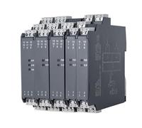 Isolateur de signal analogique Isolateur de signal analogique cc 1 entrée 2 sorties, convertisseur 4-20mA à 0-10V 0-10v à 4 20ma(1 input 1 output,0-10V INPUT_DC24V POWER SUPPLY_0-10V OUTPUT)