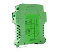 Isolateur de signal CC Isolateur de signal analogique 4-20 mA/0-10 V, convertisseur électrique 1 entrée/2 sorties, 0-5 V, 1-5 V, 0-20 mA, 0-10 mA CC(1 In 4 Out,DC 24V_4-20MA INPUT_1-5V OUTPUT)