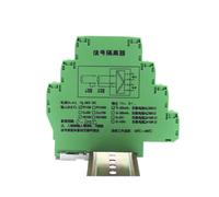 Isolateur de signal de résistance thermique PT100 PT1000 Cu50 Capteur thermocouple 4-20 mA 0-20 mA 0-5 V 10 V Sortie RTD Transmission de signal (Cu50 0-10 V 24 VDC)