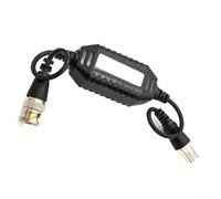 Isolateur de signal vidéo passif pour caméras de vidéosurveillance - Isolateur de boucle de terre avec AHD/pour filtre de signal analogique TVI/CVI, prise en charge 8 MP, oxygène pour une interface Q9