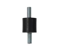 Isolateur De Vibrations À Ressort Supports de choc en caoutchouc M3 M4 M5 M6, 1 pièce, isolateur bobine Anti-Vibration métal, amortisseur vibrations for pompes à eau(B)