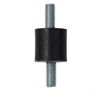 Isolateur de vibrations en caoutchouc efficace pour applications automobiles et industrielles pour M3 M5 M6 (M5 x 12 mm (15 mm x 15 mm)