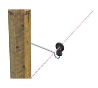 Isolateur écarteur annulaire avec support de 22 cm Ako (x15) Noir 22 cm