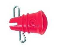 Isolateur goupille imperdable Beaumont RBL (x100) Rouge TU