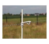 Isolateur queue de cochon Beaumont (x25) Blanc 19 mm