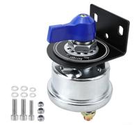 Isolateur robuste 200 A 12-48 V CC pour camping-car, camion, VTT, bateau avec support de montage rouge (bleu)