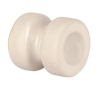 Isolateurs d'angle porcelaine Ako (x6) Blanc 42 mm