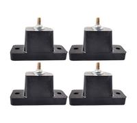 Isolateurs de vibration 'unité AC - 4pcs Calculer d'amortissement | Échantillon de montage de l'état 'AIR CAMPAGE Isolateur pour vibrations dans, roulements anti -vibration unités et