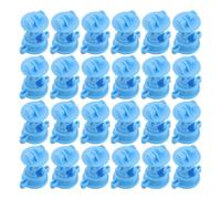 Isolateurs en Plastique à Visser Ronds 24 Pièces de Clôture Électrique | Résistance UV Intempéries, Installation Facile, pour Systèmes Électriques et Angles de Câbles de Ferme