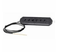 Isolateurs pour clôture électrique à 6 niveaux Tattini Noir TU