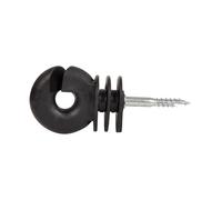 Isolateurs pour clôture électrique à vis BS bois Gallagher (x250) Noir TU