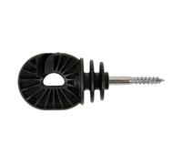 Isolateurs pour clôture électrique à vis BS Super bois Gallagher (x250) Noir TU