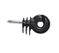 Isolateurs pour clôture électrique annulaire court Kerbl Easy Drill EDX Big (x210) Noir TU