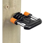 Isolateurs pour clôture électrique d'ancrage 2 directions Gallagher (x5) Noir TU