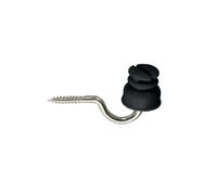 Isolateurs pour clôture électrique d'angle pour fils Ukal Classic (x20) Noir TU