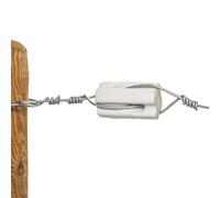 Isolateurs pour clôture électrique de coin en porcelaine Gallagher (x6) Blanc TU