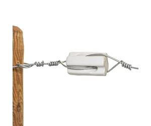 Isolateurs pour clôture électrique de coin en porcelaine Gallagher (x60) Blanc TU