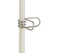 Isolateurs pour clôture électrique Kerbl Master Clips (x100) Blanc TU