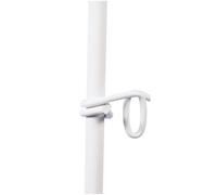 Isolateurs pour clôture oeillet PVC supplémentaire pour ruban Ako (x25) Blanc 19 mm