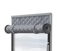 Isolation de fenêtre d'hiver : couverture isolée à 3 couches, kit de protection contre le climat froid, couverture thermique à économie d'énergie, protection d'étanchéité à l'épreuve des courants